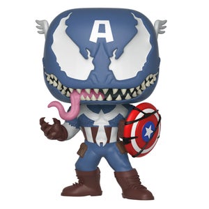 Marvel Captain America Venomisé Pop! Figurine en vinyle