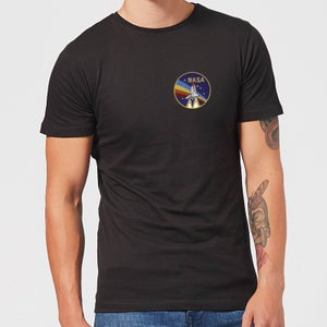 NASA Vintage Rainbow Shuttle T-Shirt - Schwarz