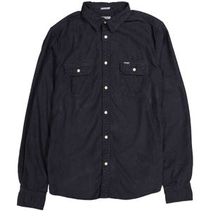 Wrangler Men's 2 Pocket Micro Cord Shirt - Dark Navy