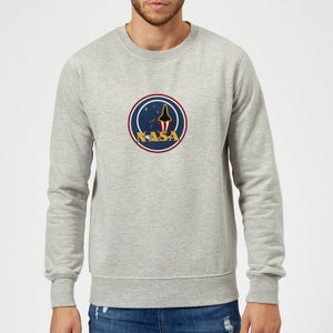 NASA JM Patch Sweatshirt - Grau