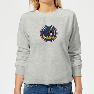 NASA JM Patch Damen Sweatshirt - Grau