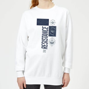 Star Wars The Resistance White Women's Sweatshirt - White