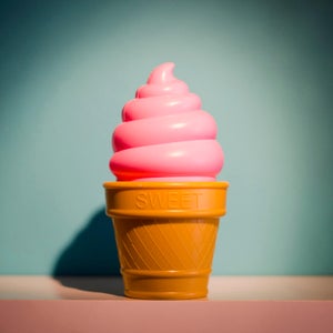 Ice Cream LED Night Light - Pink
