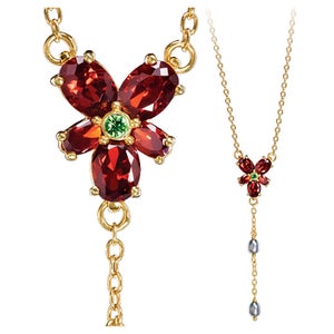 Harry Potter Hermione Granger's Red Crystal Replica Necklace