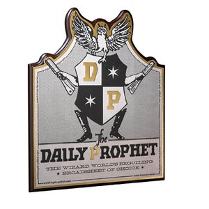 Harry Potter Daily Prophet Wall Plaque