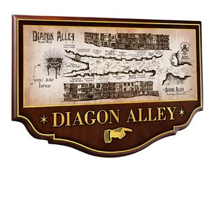Harry Potter Diagon Alley Wall Plaque