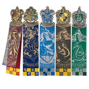 Set di segnalibri con stemma di Hogwarts da Harry Potter