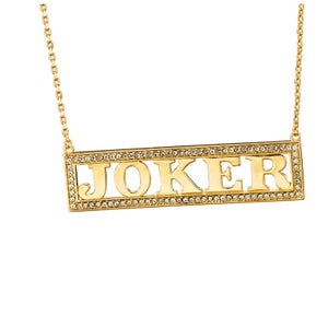 DC Comics Suicide Squad Harley Quinn's Joker Necklace