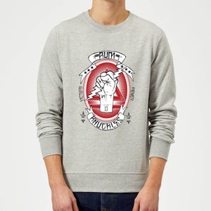 Rum Knuckles Victory Power Sweatshirt - Grey