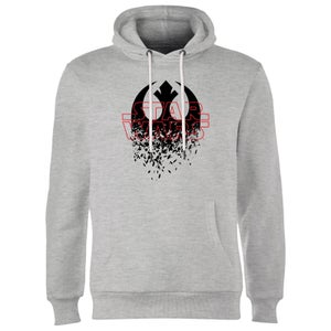 Star Wars Shattered Emblem Hoodie - Grey