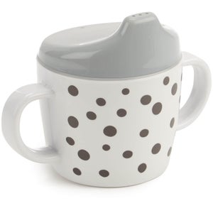 Done by Deer Happy Dots Spout Cup - Grey
