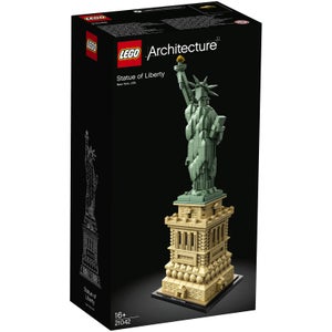 LEGO 21042 Architecture Vrijheidsbeeld Model Bouwset, New York Display en Verzamelmodel voor Volwassenen