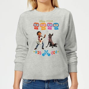 Coco Miguel Logo Women's Sweatshirt - Grey