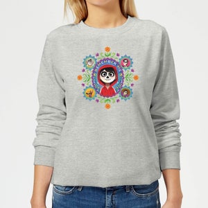 Coco Remember Me Women's Sweatshirt - Grey