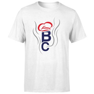 British Cook Letters Men's T-Shirt - White
