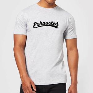 Exhausted Men's T-Shirt - Grey