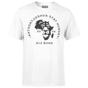 Anthony Joshua Stay Hungry Men's T-Shirt - White