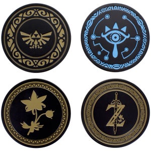 The Legend of Zelda Metal Coasters
