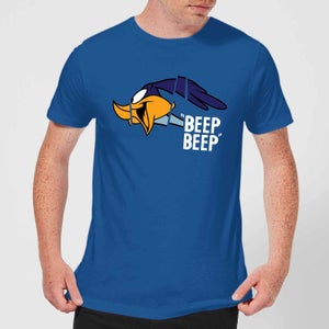Looney Tunes Road Runner Beep Beep Herren T-Shirt - Blau Royal