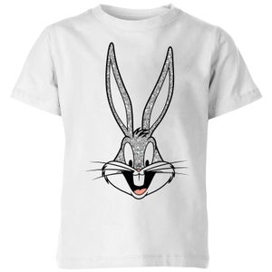 Looney Tunes Bugs Bunny Kinder T-Shirt - Weiß