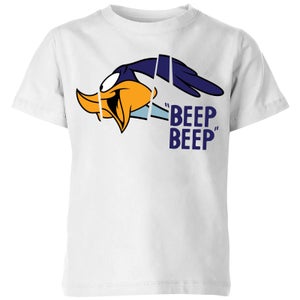 T-Shirt Enfant Bip Bip et Coyote Looney Tunes - Blanc