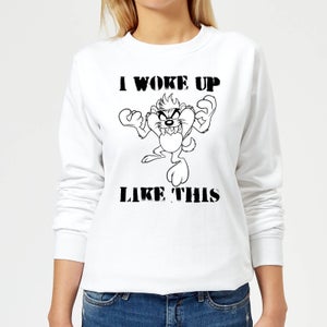 Looney Tunes I Woke Up Like This Damen Pullover - Weiß
