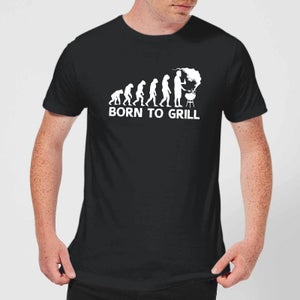 Born To Grill Men's T-Shirt - Black