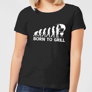 Born To Grill Women's T-Shirt - Black