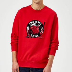 King Of The Grill Sweatshirt - Red