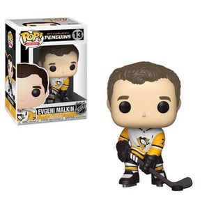 NHL Penguins - Evgeni Malkin Away Jersey Pop! Figurine en vinyle