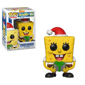 Figura Pop! Patrick con Sciarpa e Bastoncino di Zucchero - Spongebob Squarepants