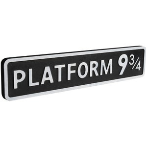 Shh Interiors Platform 9 3/4 Vintage Street Sign