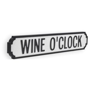 Shh Interiors Wine O'Clock Vintage Street Sign
