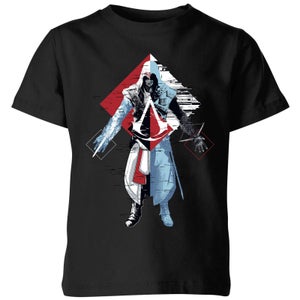 Assassin's Creed Animus Split Kids' T-Shirt - Black