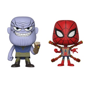 Marvel Thanos und Iron Spider Vynl.