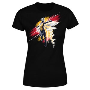 T-Shirt Femme Ant-Man et la guêpe - Brossé - Noir