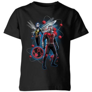Ant-Man And The Wasp Particle Pose Kinder T-Shirt - Schwarz