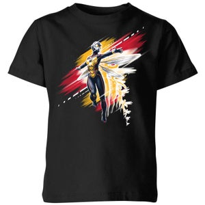 T-Shirt Ant-Man And The Wasp Brushed - Nero - Bambini