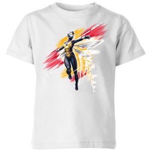 T-Shirt Enfant Ant-Man et la guêpe - Brossé - Blanc