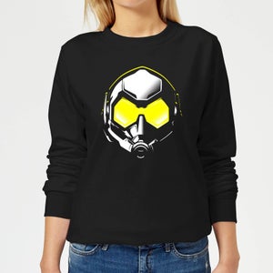 Ant-Man And The Wasp Hope Mask Damen Pullover - Schwarz