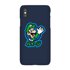 Coque Smartphone Kanji Luigi - Super Mario Nintendo pour iPhone et Android