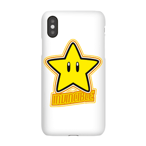 Coque Smartphone Invincible - Super Mario Nintendo pour iPhone et Android