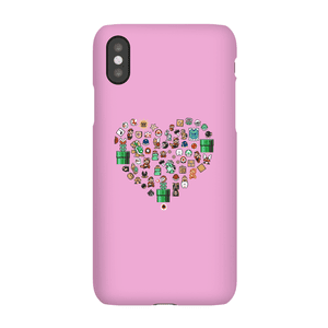 Coque Smartphone Pixel Sprites Heart pour iPhone et Android