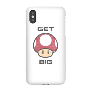 Coque Smartphone Get Big Mushroom - Super Mario Nintendo pour iPhone et Android
