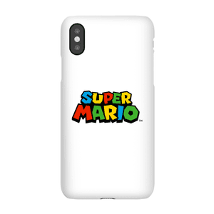 Coque Smartphone Logo Couleur - Super Mario Nintendo pour iPhone et Android