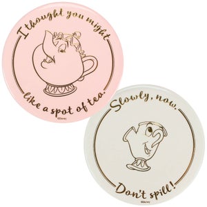 Beauty & The Beast Coaster Set