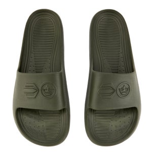 Crosshatch Men's Oreti Sliders - Dusty Olive