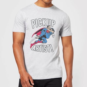 DC Originals Superman Pickup Artist Herren T-Shirt - Grau