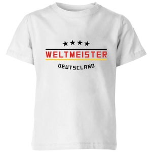 Weltmeister Kids' T-Shirt - White