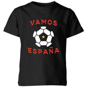 Vamos Espana Kids' T-Shirt - Black